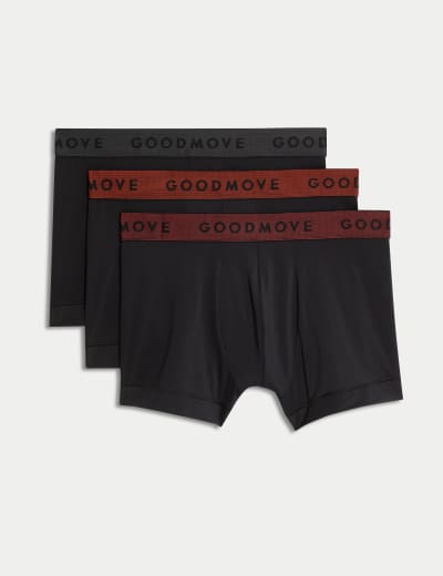 5pk Pure Cotton Cool & Fresh™ Jersey Boxers, M&S Collection