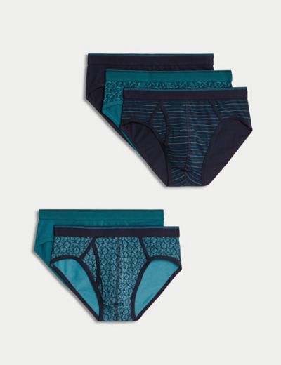 5pk Pure Cotton Cool & Fresh™ Jersey Boxers