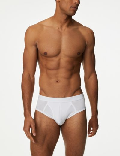Buy MARKS & SPENCER 4 Pack Pure Cotton Full Briefs Knickers 2024 Online