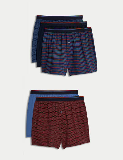 Marks and spencer boxer shorts sales