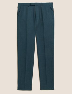 Tailored Fit Wool with Cashmere Trousers