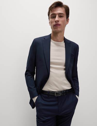 Skinny fitted suits sale