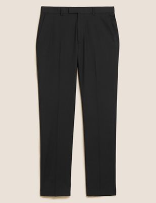 Black Skinny Fit Trousers with Stretch