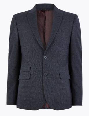 Фактурный мужской  пиджак