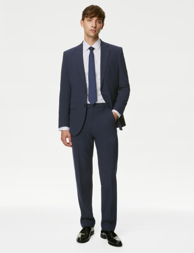 Regular Fit Pure Wool Suit Trousers | M&S SARTORIAL | M&S