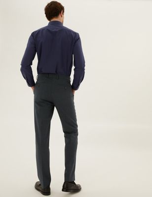 The Ultimate Tailored Fit Textured Trousers