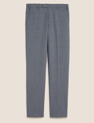 The Ultimate Blue Tailored Fit Trousers