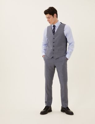 Tailored Fit Pure Wool Waistcoat