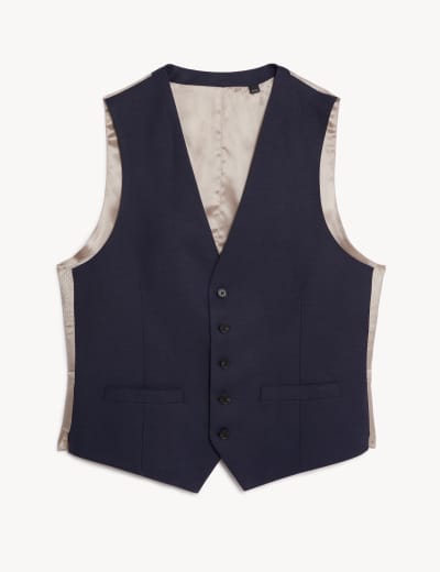 Italian Silk And Linen Waistcoat JAEGER M S