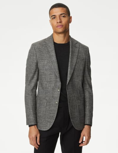 Merino wool blazer mens clearance