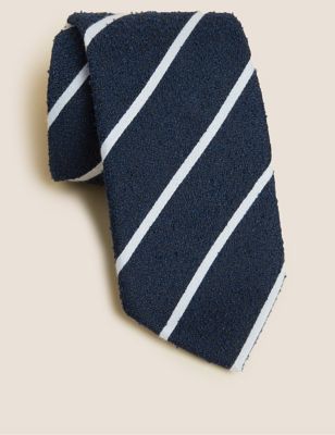 Textured Striped Tie
