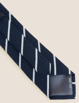 Textured Striped Tie