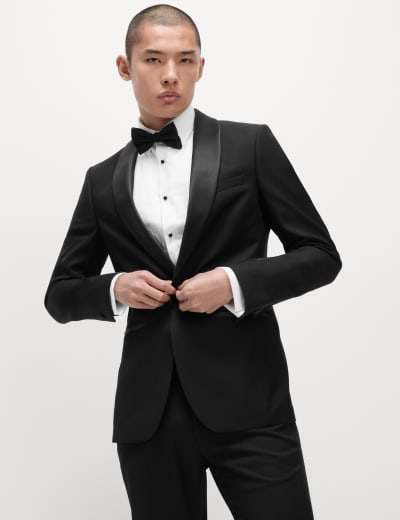 Marks and spencer hotsell white dinner jacket