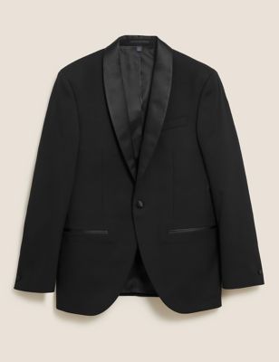 Regular Fit 3 Piece Tuxedo Suit Jacket