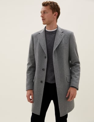 m and s mens overcoats