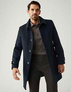 Men's Wool Coats & Jackets | M&S