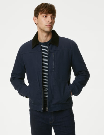Marks and spencer wax jacket 2025