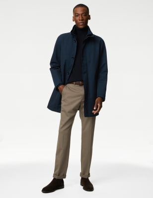 m and s mens trench coat