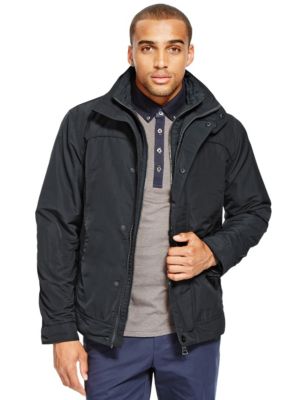 Jacket with Shape Memory Fabric & Stormwear™ | M&S