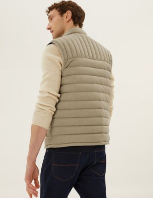 Feather and Down Recycled Gilet