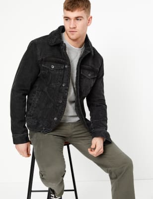 marks and spencer mens denim shirt