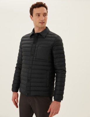 m&s quilted jacket mens