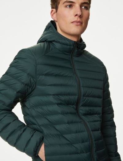 Feather and Down Puffer Jacket with Stormwear™