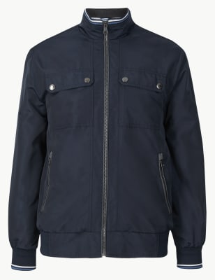 Куртка-бомбер мужская с карманами и технологией Stormwear™