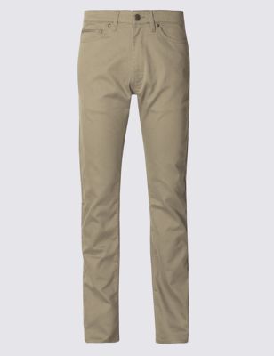 

Прямые брюки Climate Control в джинсовом стиле, Песчаник