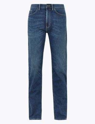 Straight Fit Super Stretch Performance Jeans