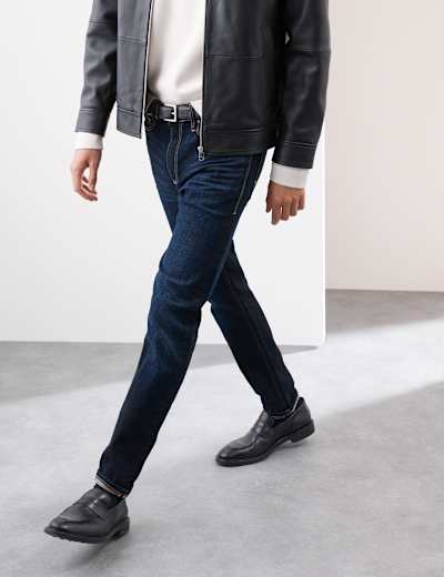 The Best Travel Jeans for Men, Selvedge Dark Indigo