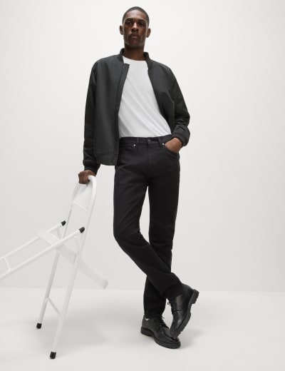 Lee luke slim tapered black hot sale