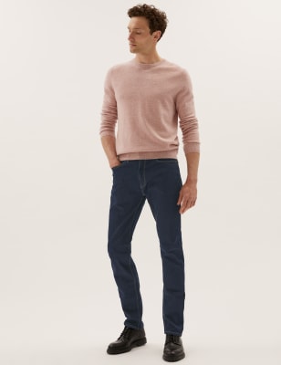 m&s tapered jeans