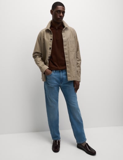 M&s mens 2025 tapered jeans