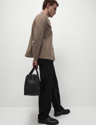 M&s mens black jeans best sale