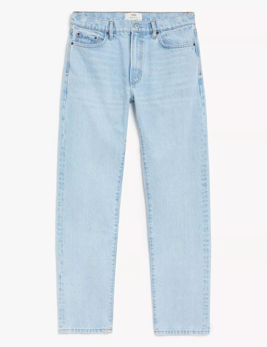 Straight Fit Rigid Vintage Wash Jeans | M&S Collection | M&S