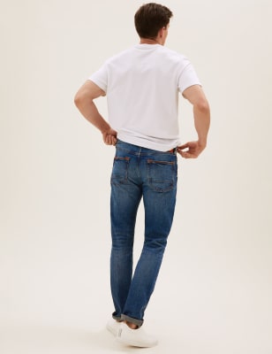 m&s men's high waisted jeans