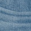Tapered Fit Vintage Wash Stretch Jeans - lightblue