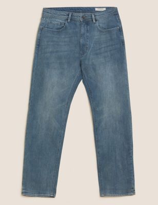 Straight Fit Authentic Stretch Jeans