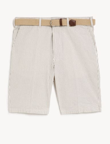 STRIPE SEERSUCKER BIG SHORTS L | atlarastable.com