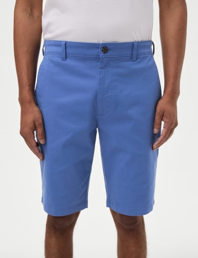Stretch Chino Shorts M S Collection M S