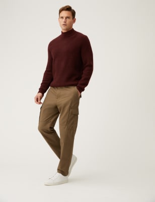 brown trousers mens