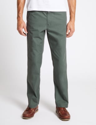 Mens Casual Trousers | Slim & Casual Trousers For Men | M&S