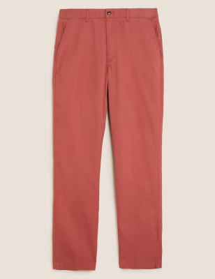 Легкие хлопковые брюки чинос