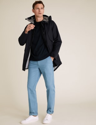 m&s mens casual trousers