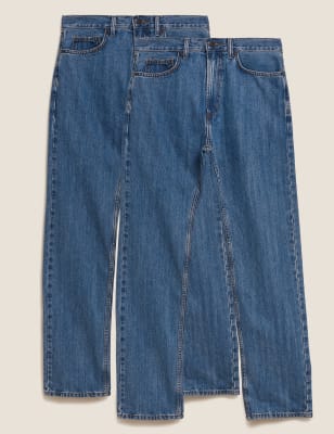 m&s mens black jeans