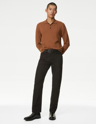 m&s mens black jeans