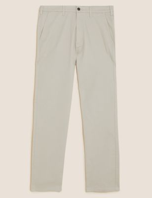 Loose Fit Cotton Rich Stretch Chinos