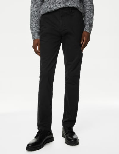 Super skinny black chinos deals