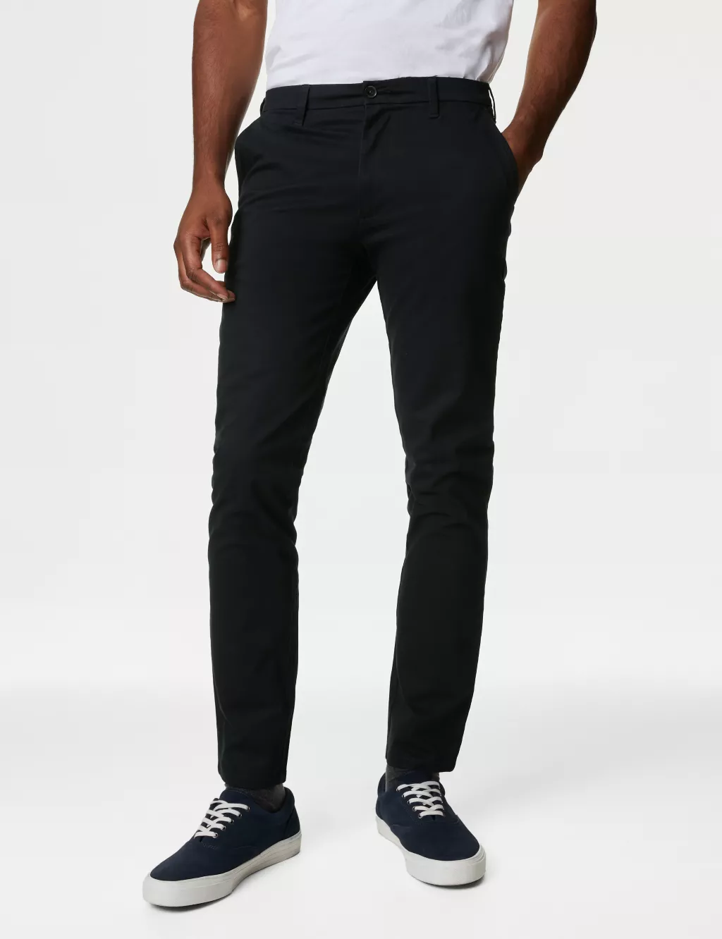 Slim Fit Stretch Chinos | M&S Collection | M&S
